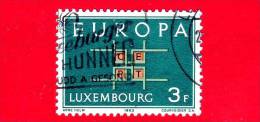 LUSSEMBURGO - 1963 - Europa - 3 F. • Scritta 'CEPT' Tra Linee - Usados