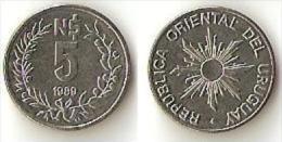 Uruguay 5 Pesos 1989 - Uruguay