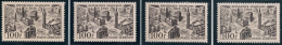 Poste Aérienne 1949 Lot 4  Timbres Neufs Y&T N° 24-24-24-24 - 1927-1959 Mint/hinged