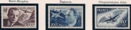 Poste Aérienne 1947-48 Lot 4   Timbres Neufs Y&T N° 21-22-23-24 - 1927-1959 Mint/hinged