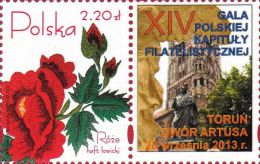 A POLAND Personalized Stamp - MNH - XIV Gala Statues Prymus - 28.09.2013 - The Victory Of Samothrace - Mi 4197 Zf - Nuovi