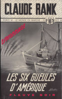 Les Six Gueules D'Amérique - De Claude Rank - Fleuve Noir - N° 1062 - 1973 - Fleuve Noir