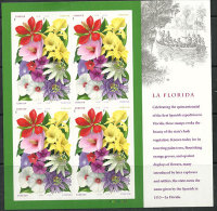 Les Beautés Florales De La Floride.  Feuille Entière De 16 T-p Neufs ** - Sheets