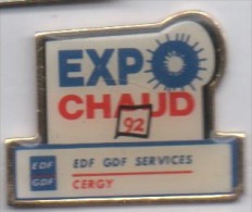 EDF GDF , Expo Chaud , Cergy - EDF GDF