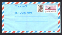 FRANCE- Entier Postal- Aérogramme Y&T N°1008-AER 1982- Enveloppe Neuve - Aerogrammi