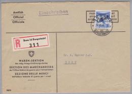 Heimat BE Bern16 Burgernziel 1944-03-18 R-Dienst-Feldpostbrief - Briefe U. Dokumente