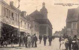 SAINT GEORGES Sur LOIRE   -   Rue De L' Eglise  (Hôtels) - Saint Georges Sur Loire