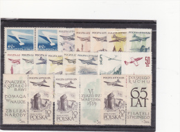 POLOGNE UN LOT DE POSTE AERIENNE  TP NEUFS .....SC - Unused Stamps