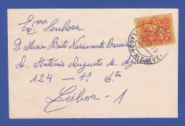 ENVELOPPE -- CACHET  LAGOA . ALGARVE - 16.12.73 - Cartas & Documentos