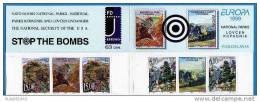 1999 X JUGOSLAVIJA EUROPA CEPT FLORA FAUNA NATO STOP THE BOMB INTERESSANT MNH - Markenheftchen