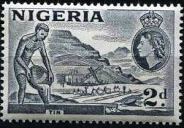 NIGERIA Mineraux, Mines, Mineurs (Yvert N° 89)  ** MNH, Neuf Sans Charniere - Mineralen