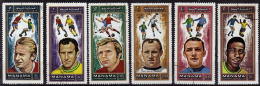 MANAMA    5 Val +1 Pa  Oblitere    Fussball  Soccer Football - Used Stamps