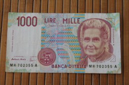 ITALIE 1000 Lires 3/10/1990 ITALIA  Royaume > Biglietto Di Stato > Italia –  Mille Lires - 1.000 Lire