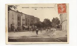 MONTAGNAC   -    Rond-Point Et Place De La République - Montagnac