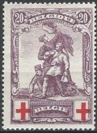 BELGIQUE - 20 + 20 C. Croix-Rouge Neuf - 1918 Red Cross