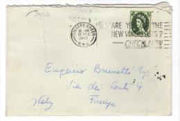 VER2944 - GRAN BRETAGNA 1965 , 6 Pence London Per L'Italia . Muscolar Destrophy Week - Lettres & Documents