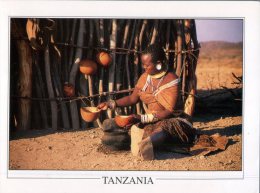 (320) Tanzania - Local Women In Front Of House - Tanzania