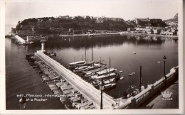 MONACO: Intérieur Du Port Et Le Rocher - Harbor