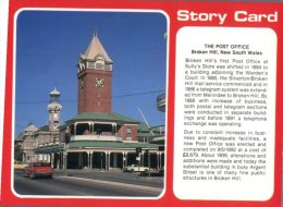 (110) Australia - Story Card -  Broken Hill Post Office - Broken Hill