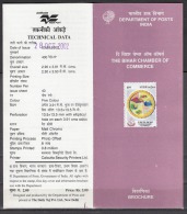 INDIA, 2002, Platinum Jubilee Of The Bihar Chamber Of Commerce, (2001), Folder, Brochure - Briefe U. Dokumente