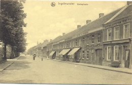 Belgien, Ingelmunster, Statieplaats, Hotel Und Cafe, Um 1915 - Ingelmunster