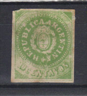 Argentine   Argentina   N° 6c * (1862) Sans Gomme - Nuovi