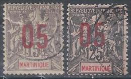 Martinique N° 78-79 Obl. - Oblitérés