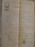 Old Document  1869 -Bohemia Böhmen Jistebnice - Kreis Tabor - Jozef Czernicky (1839)  TM007.1 - Nacimiento & Bautizo