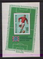 HUNGARY  World Cup-66(soccer)  S/Sheet   MNH - Andere & Zonder Classificatie
