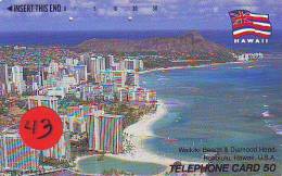 Télécarte Japonaise HAWAII Related (43) - Hawaii