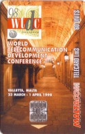 MALTE MALTA WTDC BACK COSTUME IN MALTA EXHIBITION 1998 60U UT - Malte