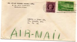 Cuba Old Cover Mailed To USA - Cartas & Documentos