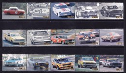 Australia 2012 Bathurst Car Racing Complete Set Of 50 Stickers -  3 Scans - Cinderella