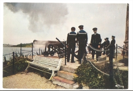 Var - 83 - La Seyne Sur Mer - Fort Balaguier - Tir De Salut Par La D.c.a De St Elme A L'arrivée D'un Bateau étranger - Sanary-sur-Mer