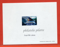 ANDORRE N°505 EXPO UNIVERSELLE LISBONNE BLOC FEUILLET GOMME SANS CHARNIERE - Blocks & Sheetlets