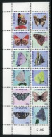 St Maarten  2013  Vlinder Butterflies Papillon Schmeterlinge  Postfris/mnh/neuf - Neufs