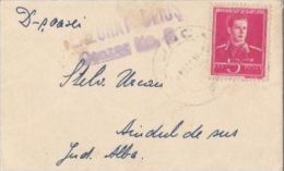 KING MICHAEL STAMPS ON LILIPUT COVER, CENSORED BEIUS NR 2, ROMANIA - Lettres & Documents