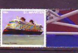 St Maarten  2013  Disney Fantasy  Schip Ship Schiff Bateaux   Postfris/mnh/neuf - Neufs