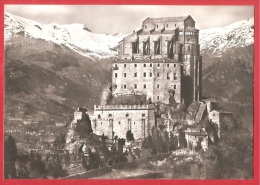 CARTOLINA NV ITALIA - SACRA DI SAN MICHELE (TO) - Panorama - 10 X 15 - PERFETTA - Kirchen