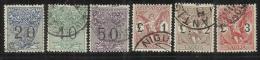 ITALIA REGNO ITALY KINGDOM 1924 SEGNATASSE TASSE PER VAGLIA POSTAGE DUE TAXES SERIE COMPLETA COMPLETE SET USATA USED - Strafport