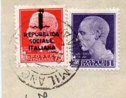 1945  FRAMMENTO - Marcophilia