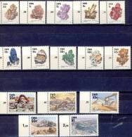 SWA- SUD OUEST AFRICAIN Mineraux, Fossiles Yvert N° 606/20  ** MNH, Neuf Sans Charniere - Mineralien