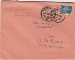 KING MICHAEL, STAMPS ON COVER, 1946, ROMANIA - Lettres & Documents