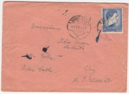 KING MICHAEL, STAMPS ON COVER, 1947, ROMANIA - Briefe U. Dokumente