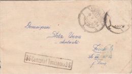 CENSORED TIMISOARA NR 36 COVER, 1944, ROMANIA - Briefe U. Dokumente
