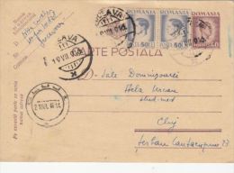 KING MICHAEL, PC STATIONERY, ENTIER POSTAL, 1946, ROMANIA - Lettres & Documents