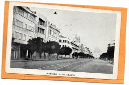 Avenida 15 De Agosto Belem Para Old Postcard - Belém