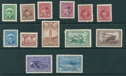 Canada 1942 SG 375-88 MM* - Unused Stamps