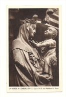 Cp, Sculptures, La Vierge à L´oiseau, Eglise N.D. Du Marthuret à Riom - Sculptures