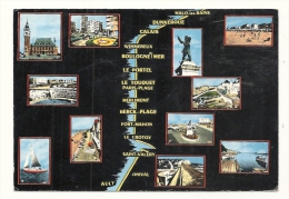 Cp, Carte Géographique, La Côte D´Opale, Voyagée 1969 ? - Carte Geografiche